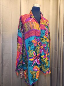 Vibrant Floral Print Kurta