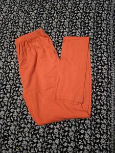 High quality Orange Cropped Pants