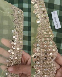 SALE ❗two 2 Embellished yellow + white Dupatta