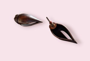 Jaipuri Matte Finish Sliver Earning