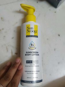 Sun Scoop Sunscreen Body Lotion SPF 50+