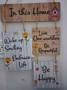 Inspirational Wall Hanging Decor
