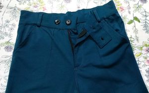 TEAL BLUE TROUSERS
