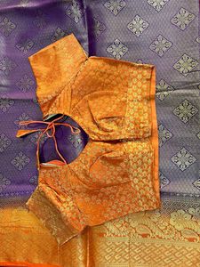 Ready to wear Saree with plates blouse