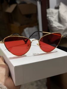 Red Cat Eye Sunglasses