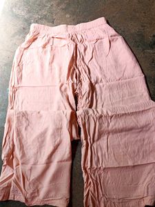 Comfortable Pink Palazzo Pants