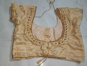 Shimmering Golden Blouse