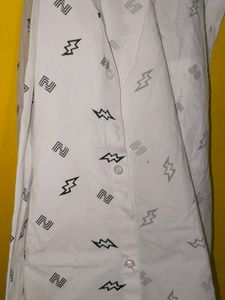 Men's Printed Button-Up Shirt