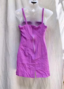 I. Purple Mini Dress
