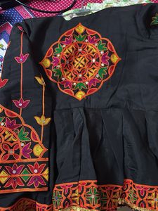 Embroidered Black Ethnic Jacket