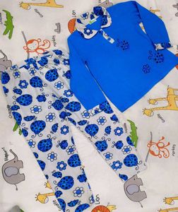 Cute Ladybug  Pajama Set