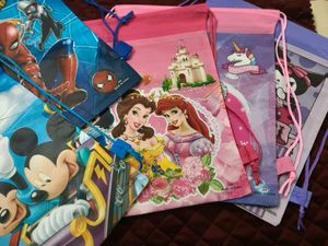 Character Drawstring Bags - Bundle Deal