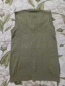 Classic V-Neck Striped Sweater Vest