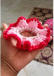 Handmade Crochet Scrunchie