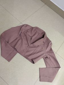 Cropped Blazer