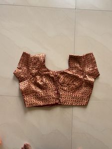 Elegant Brocade Blouse