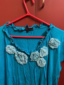 Blue No Code T-shirt