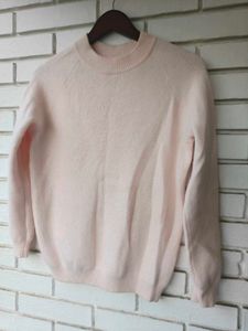 Soft Pink Knit Sweater