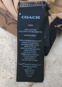 Coach Monogram Polo Shirt