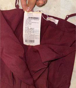 Berry lush Maroon Maxi Dress