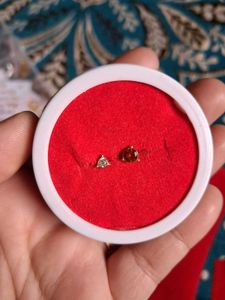 beautiful new shaining stone nosepin gold