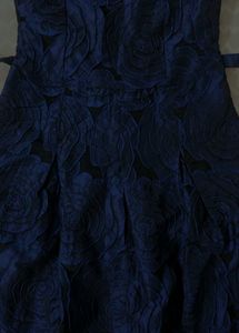 Elegant Royal Blue Ethnic Gown