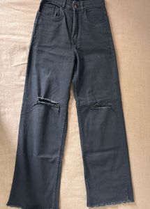 SASSFRAS Black Denim Jeans