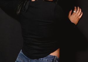 Black Crop Top