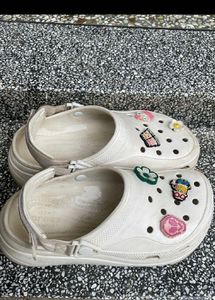 White Crocs