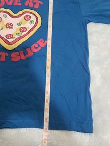 Cute Pizza Heart T-Shirt 💙