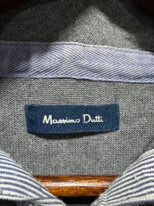 Massomi Dutti Vintage Grey Hooded Sweatshirt