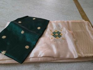 beautiful daily wear saree with stunning blouse