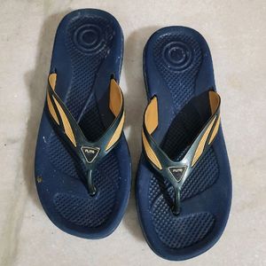 Blue Slippers