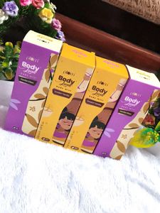 Pack of 4 Plum BodyLovin' Smokin' Vanilla Body Mis