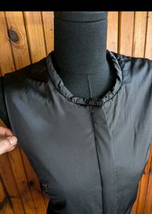 Sleeveless Black Vest