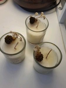 Shot glass Vanilla Scented Candles