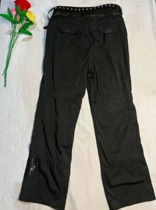 Stylish Black Cargo Pants