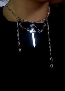 Swords And Slashes Necklace