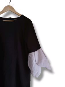 Trendy 3/4Tulipsleeve Samshek Top(Women's) #STUDIO