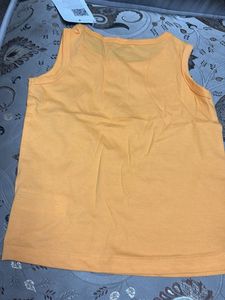 Cute Zebra Print Orange Tank Top