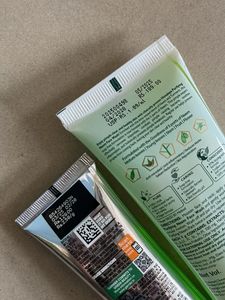 Finishing Stick With Garnier + Himalaya Face Wash