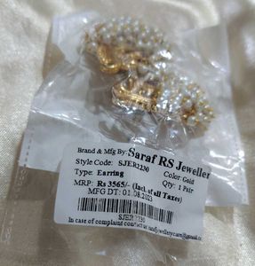 NEW Pearl Drop Earrings