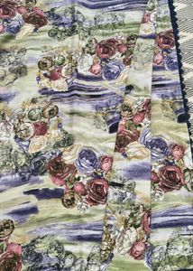Floral all over Print Saree