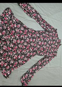🌸Floral Print Long Sleeve Dress