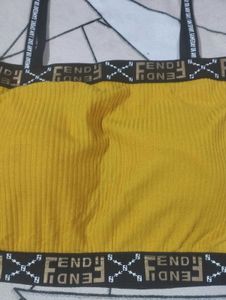 Fendi Inspired Bralette or crop top