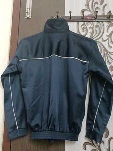 Navy Blue Orange Track Suit jacket