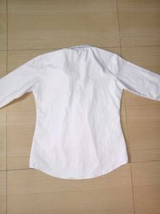 Classic White Collared Shirt