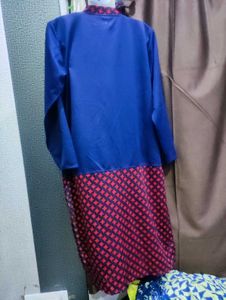 Stylish Blue &amp; Red Kurta