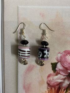 Unique Beaded Dangle Earrings