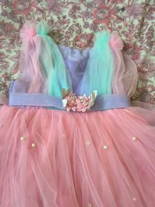 Multicoloured Tulle Dress